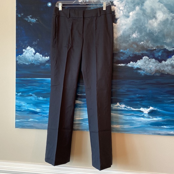 Charcoal Straight Leg Pants - Ann Taylor - Picture 3 of 7
